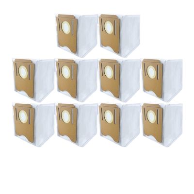 YAXRO Automatic Dust Bag Accessories Compatible for Midea S8 S8+ Automatic Robot Vacuum Cleaner Replacement Parts Dust Bags (Color : 10pcs)