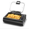 Gourmia Smokeless Indoor Grill & Air Fryer raclette grill with Smoke Extracting Technology for indoor grill Extra-Large Nonstick Cooking electric grill indoor Korean BBQ Style 6 Quart FoodStation view 4