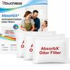 iTouchless Official AbsorbX Activated Carbon Trash Can Odor Filter 3-Pack view 1
