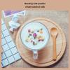 BAOK Foldable Travel Electric Kettle, Silicone and Stainless Steel Quick Boiling Folding Electric Kettle 0.6L for Camping (White) view 2