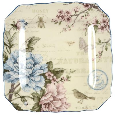 222 Fifth Aubais Square Salad Plate