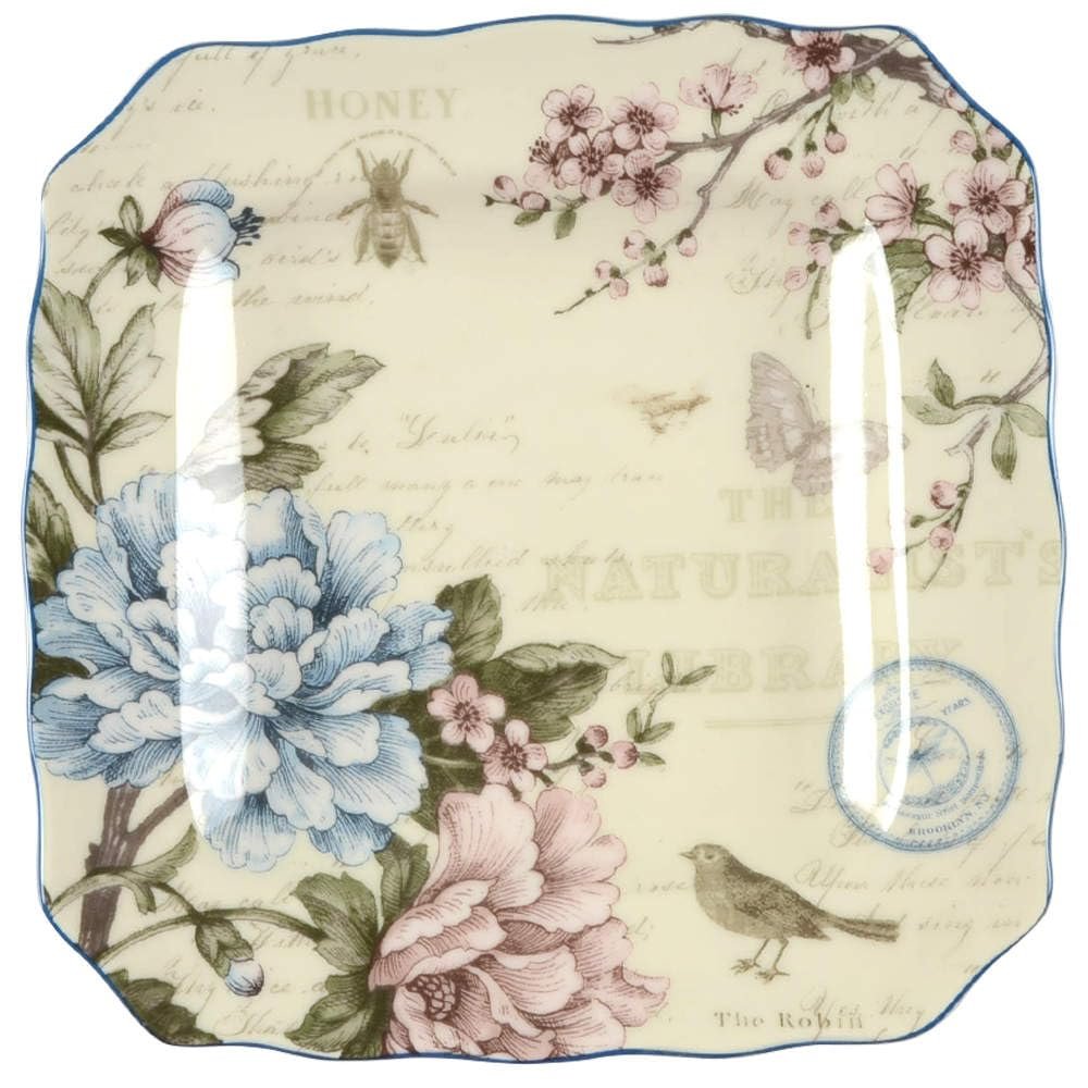 222 Fifth Aubais Square Salad Plate