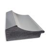 Amanti Art Silver Bathroom Mirror for Over Sink, 36x38 Custom Made Peak Polished Nickel Rectangle Vanity Mirror, Large Traditional Wood Frame, Hangs Horizonally and Vertically, Wall Decor view 2