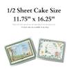 POOH BEAR BABY Shower Cake Topper Cake Deccoration Edible Image (1/2 sheet 11.75''x16.25'') view 3