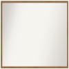 Amanti Art Brown Bathroom Mirror for Over Sink, 31x41 Custom Made Carlisle Blonde Narrow Rectangle Vanity Mirror, X-Large Country Rustic Wood Frame, Hangs Horizonally and Vertically, Wall Decor view 1