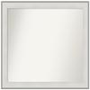 Amanti Art White Bathroom Mirror for Over Sink, 34x39 Custom Made Imperial White Rectangle Vanity Mirror, Large Traditional Wood Frame, Hangs Horizonally and Vertically, Wall Decor view 1