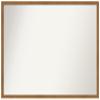 Amanti Art Brown Bathroom Mirror for Over Sink, 24x33 Custom Made Carlisle Blonde Narrow Rectangle Vanity Mirror, Large Country Rustic Wood Frame, Hangs Horizonally and Vertically, Wall Decor view 1