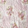 Chezmoi Collection Rosy 3-Piece King Size Washed Cotton Comforter Set - Floral Bedding Set Ivory Green Pink Flower Polka Dot Printed Patchwork Reversible Lightweight Comforter for All Season view 4