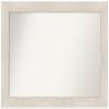 Amanti Art White Bathroom Mirror for Over Sink, 27x39 Custom Made Hardwood White Wash Rectangle Vanity Mirror, Large Country Rustic Wood Frame, Hangs Horizonally and Vertically, Wall Decor view 1