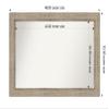 Amanti Art Silver Bathroom Mirror for Over Sink, 32x48 Custom Made Trellis Silver Rectangle Vanity Mirror, Oversize Traditional Wood Frame, Hangs Horizonally and Vertically, Wall Decor view 3