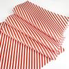 Suiwen 200 Sheets Red and White Striped Food Wrap, Dry Waxed Deli Paper, Paper Liners for Plastic Food Basket, Bread and Sandwich Wrap (12''x12'') (Red/White) view 3