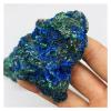 ERBRA Large Size Natural Beautiful Azurite and Malachite symbiotic Specimen Crystal Stones and Crystals Crystal Decoration Gift (Size : 150-190g) view 2