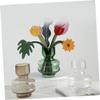 DECHOUS Glass Vase Nordic Glass Wedding Table Decor Small Artist Vase Crystal s Ikebana s The Office Decor Home Decoration Bud Bottle Minimalist view 2