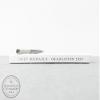 College University Graduation Book or Graduating Photo Album, Family Friends Messages for Graduating Student - White Silver (10x8) view 3