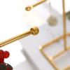 Jewelry Armoire Jewelry Rack Creative Iron Jewelry Rack Ring Pendant Earring Necklace Hanger Storage Rack Display Rack Ladies Jewelry Rack jewerly Tree Organizing (Size : Medium) view 3