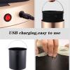 ARINAL Trash Bin Creative Stainless Steel Trash Can Chinese Style Home European Retro Pedal Living Room Bucket Bedroom Trash Can (Color : A) view 3