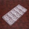 10 Cavities Robot Man Shape Polycarbonate Chocolate Mold Candy Maker Sugarcraft Molding Ice Cube Molds DIY Bakeware Accessories view 4
