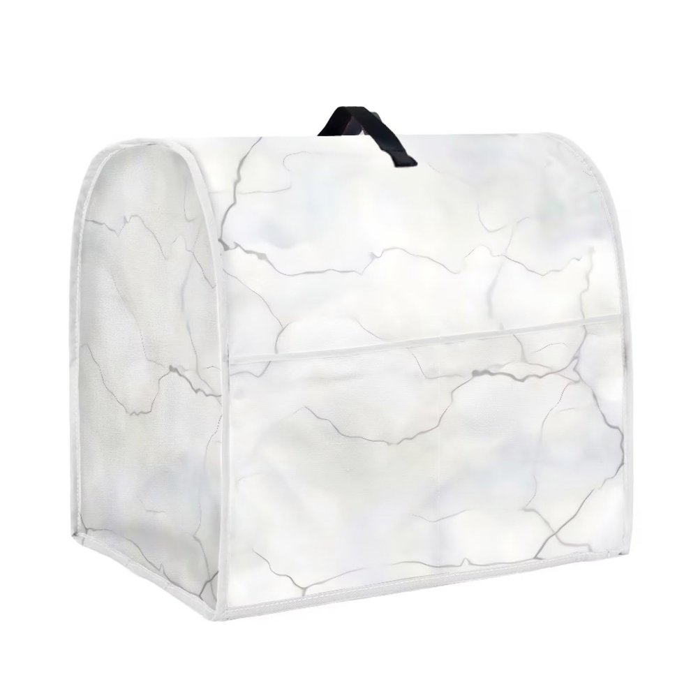 Baxinh Marbling Print Auto Mixer Cover Compatible with 4.5-5 Quarts Small Blender, Washable Blender Cover for Women and Men, Anti-Dust Kitchen Appliance Cover Dust Proof