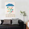 ASUPO Hand-woven Wall Hangings Tapestry Wall Fabric Hanging Paintings Meter Box Cover Hanging Cloth view 2
