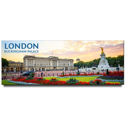 Buckingham Palace Panoramic Fridge Magnet London Travel Souvenir England UK United Kingdom