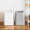 MACIUM Kitchen Garbage Can Trash Can Nordic Square Japanese-Style Creative Living Room Home Double-Layer Trash Can Bedroom Bathroom Waste Basket (Color : B, Size : Small) view 4