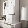 HSPLXYT Multigot Dressing Table,vanities with Mirror and Drawers,Makeup Table Wall Mount,Cosmetic Bedroom Dresser Make Up Desk (Color : White, Size : 80cm) view 3