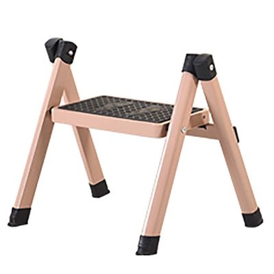 FairUo Foldable Step Stool for Potty Training, Small Ladder for Bathroom Bedroom Kitchen/Pink