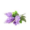 NURCIX Simulation Flowers Hyacinth Wheat Flowers Wisteria Flowers Wholesale Restaurant partition Flower Arrangement Wedding Decoration Juan Bouquet (Rose - Hyacinth) view 2