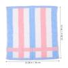 Cabilock 3pcs Soft Cotton Washcloths Bright Colors Extra-Absorbent Face Towels for Boys and Girls for Bathroom Spa and Daily Use Cotton Rags for Easy Drying and Comfort view 3