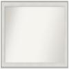 Amanti Art White Bathroom Mirror for Over Sink, 34x47 Custom Made Imperial White Rectangle Vanity Mirror, Oversize Traditional Wood Frame, Hangs Horizonally and Vertically, Wall Decor view 1