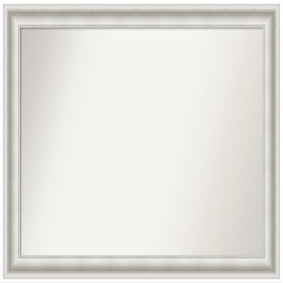 Amanti Art White Bathroom Mirror for Over Sink, 36x50 Custom Made Parlor White Rectangle Vanity Mirror, Oversize Traditional Wood Frame, Hangs Horizonally and Vertically, Wall Decor