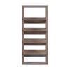 BOWERY HILL Wood 5-Shelf 71-Inch Etagere Bookcase in Walnut view 1