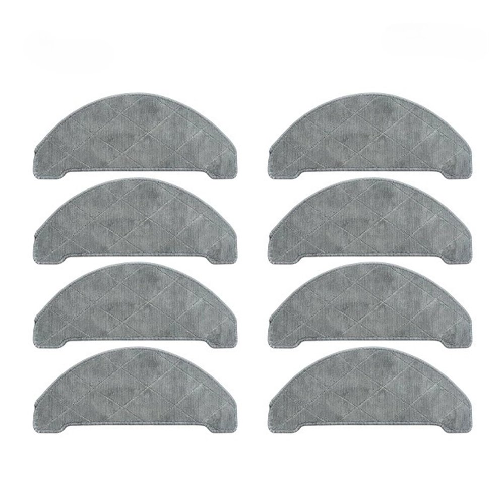 McbeAn Mop Cloths Spare Parts Compatible for VioMi S9 Robot Vacuum Cleaner Replacement Mop Rags Accessories(8pcs)