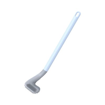 Xiangjia Golf Toilet Brush Domestic Toilet Long Handle Flexible Glue Toilet Brush Wall Punch-Free Cleaning Brush