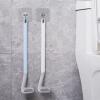 Xiangjia Golf Toilet Brush Domestic Toilet Long Handle Flexible Glue Toilet Brush Wall Punch-Free Cleaning Brush view 3