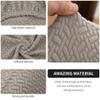 Club Chair Slipcover, High Stretch Tub Chair Cover Furniture Protectors Barrel Chair Cover Spandex Armchair Cover Washable Half Round Sofa Cover for Living Room (Color : Beige) view 4