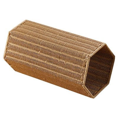 Uonlytech Artificial Rattan Umbrella Storage Stand, Plastic Indoor Holder