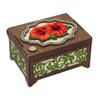 Davidson Workshop Custom Song Flower MP3 Music Box with Photo Personalization and Text, Choose from 21 Flower Types view 1