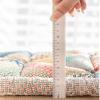 Yoovat Funny Couch Cover Sofa Cover Garden Cotton Protective Plaid Cream-Coloured Large Plaid Square Pet Mat Bed Couch Cover (Triangular Lattice Grey,60x160 cm/23.6x63 in) view 3