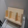 Desk Top Book/Mail Organizer for Desk or Table. Hand crafted, adjustable and collapsible. Perfect for the office, home and college dorm! view 4