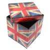 SEWOART Stool Storage Compact Light Decorative Storage for Living Room Bedroom Entryway view 1