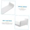 SEWOART Easy Install Wall Shelves White Over The Toilet Shelf No Drill Heavy Duty Storage Rack view 3