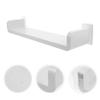 SEWOART Easy Install Wall Shelves White Over The Toilet Shelf No Drill Heavy Duty Storage Rack view 4