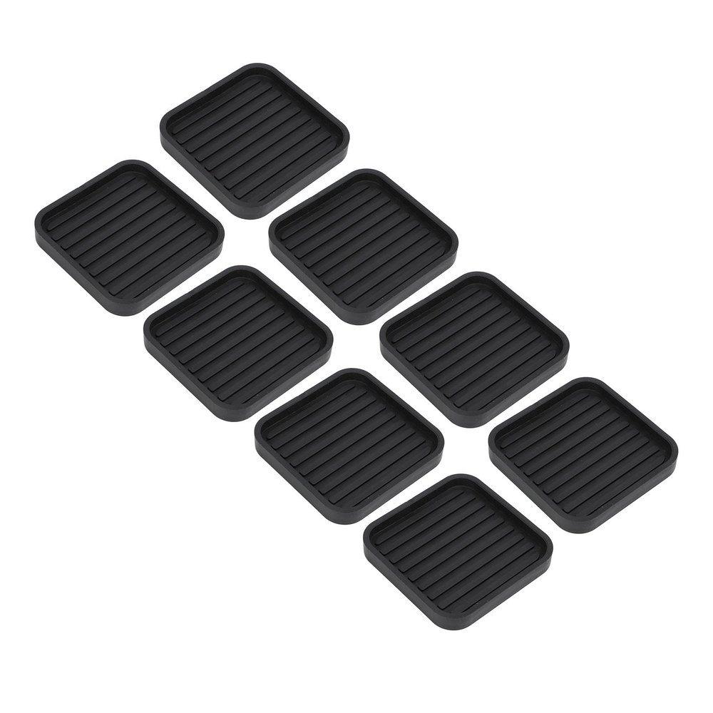 YYQTGG Bed Risers, Anti Vibration Pads Widely Used Rubber Shock Absorbing for Cabinet