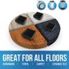 YYQTGG Bed Risers, Anti Vibration Pads Widely Used Rubber Shock Absorbing for Cabinet view 2