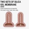 Adult Prank Ice Cube Mould | 3D Ice Cube Molds - Fun Shapes Silicone Ice Cube Mold for Whiskey, Beer, Coffee and Homemade,3Pcs view 3