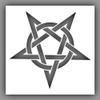 Pentagram Shape Symbol Stencil - Choose a Size (36"x36") - Laser-Cut Reusable Plastic view 2