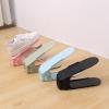 aysum Double Layer Shoe Rack Plastic Integrated Shoe Carrier Home Living Room Shoe Storage Rack view 2