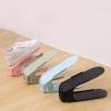aysum Double Layer Shoe Rack Plastic Integrated Shoe Carrier Home Living Room Shoe Storage Rack view 3