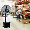 Lnder Heavy Duty Pedestal Oscillating Fan 26/30 Inch Misting Fans Outdoor Fan with Mister High Velocity Cooling Standing Fans for Patios Workshop Warehouse Industrial (Size : 380W/30in) view 1